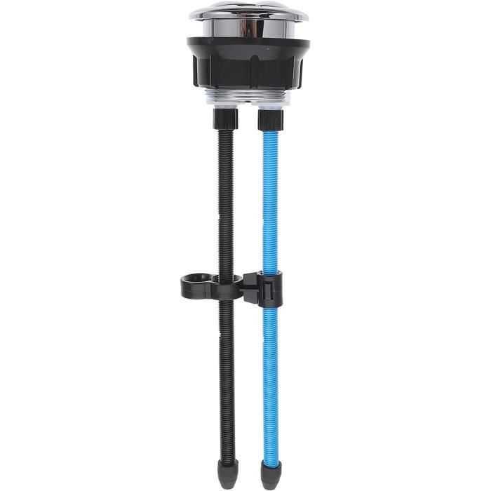 Bouton Poussoir Réglable Pour Réservoir De Toilettes Double Chasse - Remplacement Universel - 2