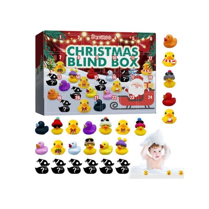 Calendrier De L’Avent Canards En Caoutchouc Lubibi 2024 – 24 Canards + 22 Accessoires Pour Enfants