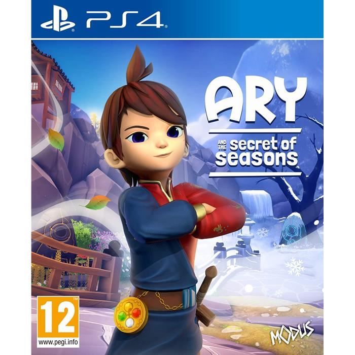 Ary And The Secret De Seasons PLAYSTATION 4 PS4 Jeu d'aventure Maximum Jeux En boîte Standard
