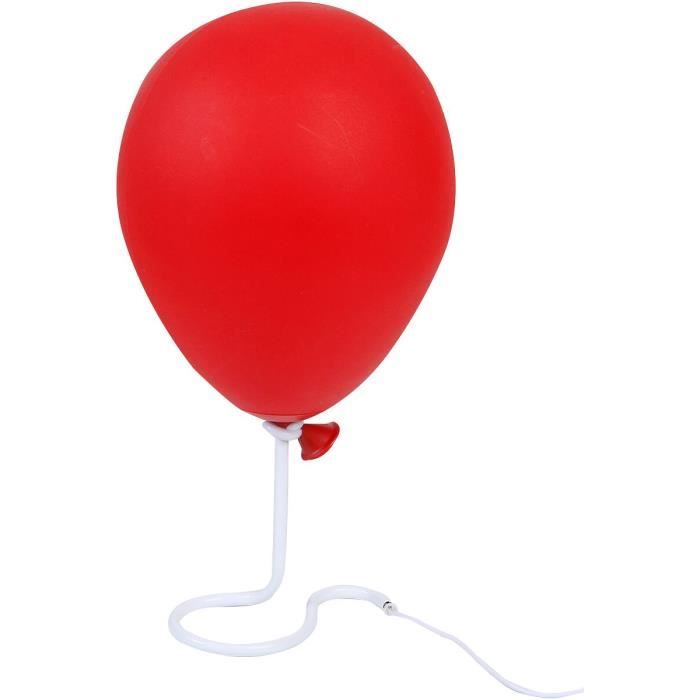 Lampe de chevet - ÇA - Ballon - Rouge - Taille unique - Plastique