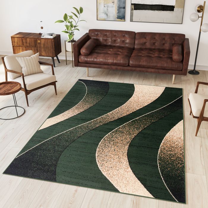 Tapis de Salon Moelleux Rose | Heikoa