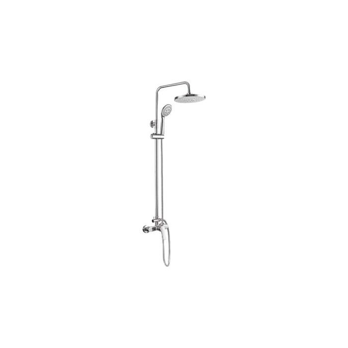 Colonne de baignoire EDM avec mitigeur - douche cascade flexo et pommeau