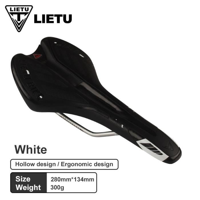 LSTK Selle de vélo VTT - Selle de vélo de trekking - Selle de vélo de course avec siège de vélo creux
