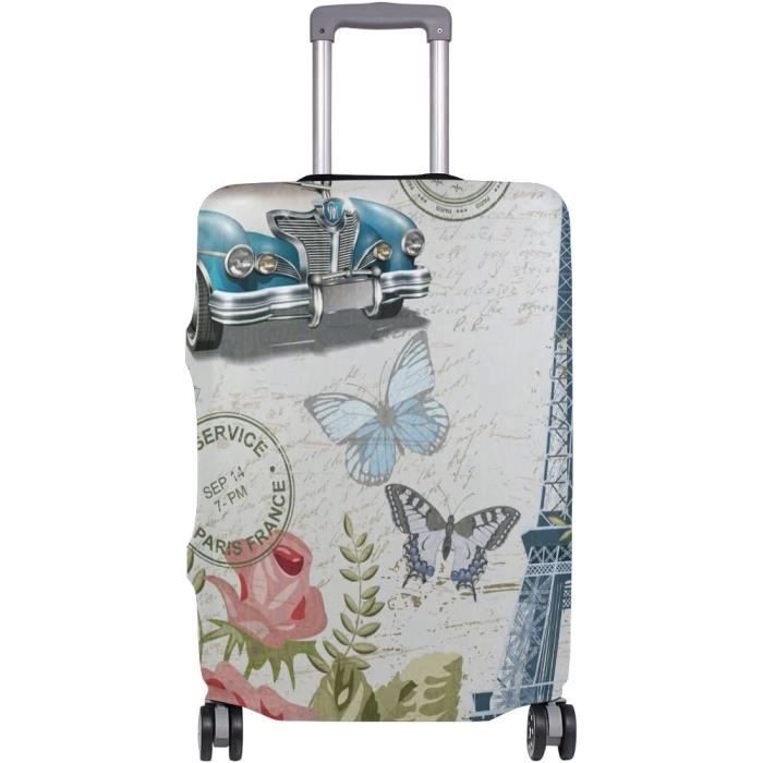 Valise Cabine Pliable Madisson Tour Eiffel – 48 Cm – Vert – Polyester Léger