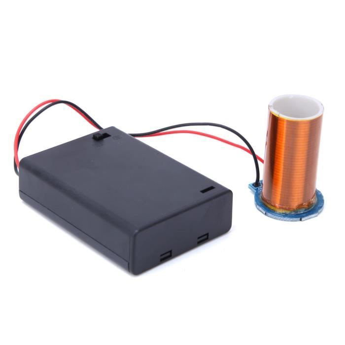 Mini bobine Tesla alimenté par batterie sans arc Kit de bricolage  électronique Tesla d'allumage à distance (produit fini) - Cdiscount Auto