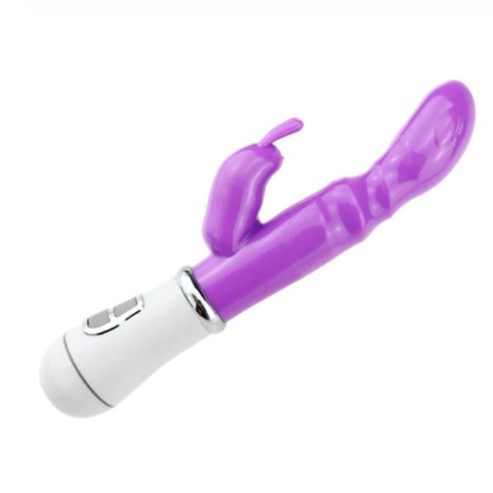 Vibromasseur Souple Point G Et Clitoris - Violet, Silicone, Multifonctions