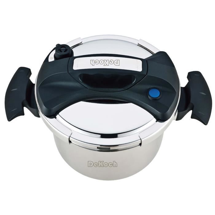 Autocuiseur Rapide Magefesa EasyClick 8L | Acier Inox 18/10, 2 Niveaux De Pression (60/100 KPa), Tous Feux Dont Induction - 7