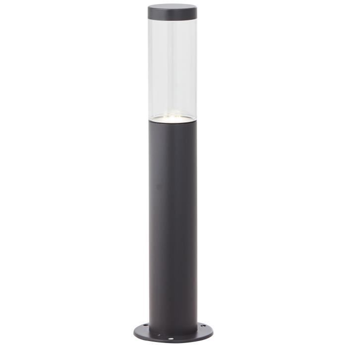 coloris acier BERGEN Borne extérieure métal/plastique GU10 LED 1 GU BRILLIANT 