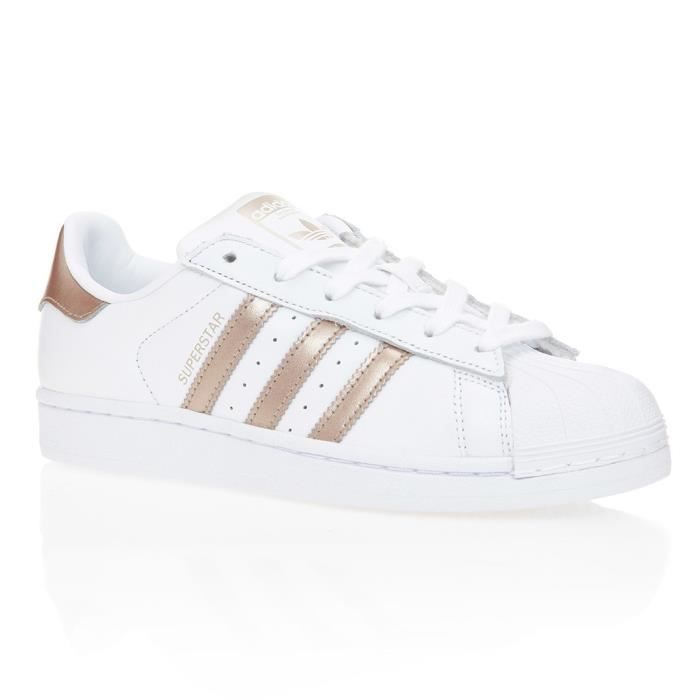 adidas superstar dorée femme