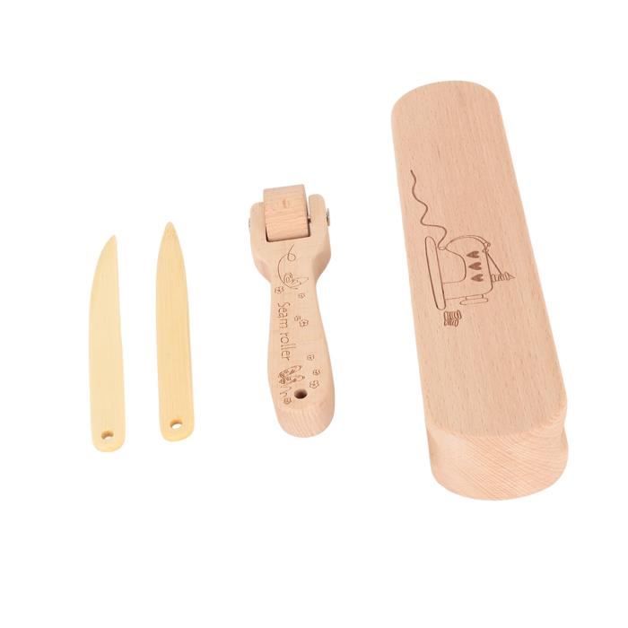 Clapet De Tailleur VOANZO En Bois De Hêtre – 9,5 Pouces, Rainuré, Pour Aplatir Les Coutures, Repassage Et Matelassage