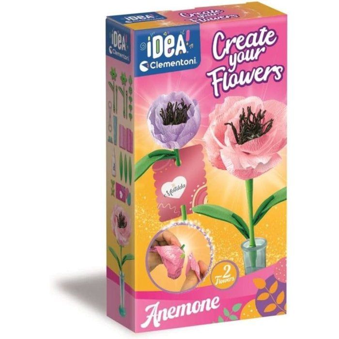 CLEMENTONI Crée tes fleurs Anémone