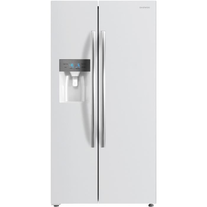 HAIER REFRIGERATEUR FRIGO AMERICAIN US 2 portes blanc 550L A+