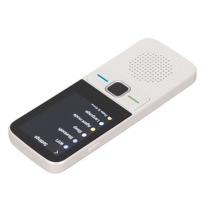 Traducteur avec 137 langues,dispositif de traduction intelligent avec fonction de traduction de photos,traducteur vocal Traductions WIFI hors ligne