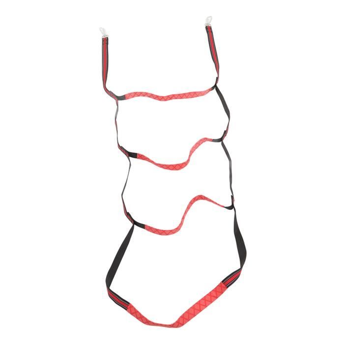 Échelle De Corde Marine Pliable 3 Marches - Forte Charge - Pour Bateau Gonflable - BLW