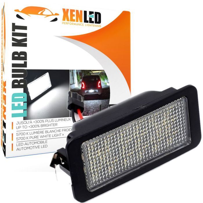 2 Pièces Lampes LED Blanche Sans Erreur Pour Plaque D'Immatriculation Mercedes SL-Class R129 & E-Class S124