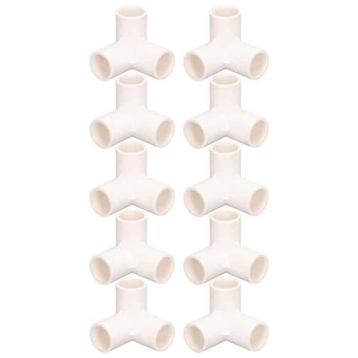 8 Pcs Piètement Fonte Raccords De Tuyauterie À Bride Tuyaux Industriels