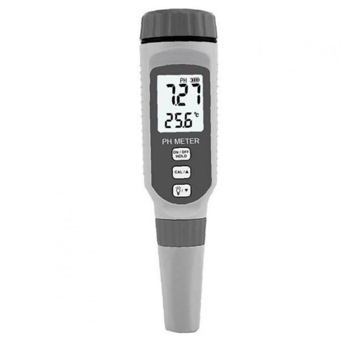 PH Mètre Numérique Précis 0.01 - Testeur Qualité Eau LCD Pour Piscine, Aquarium & Eau Potable