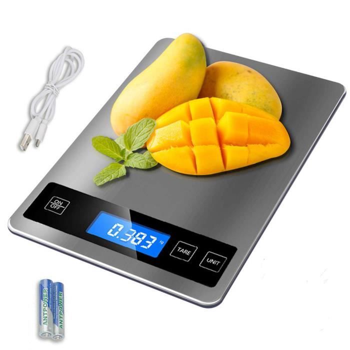 Balance de Cuisine Electronique, 15kg/33lb Balance Alimentaire