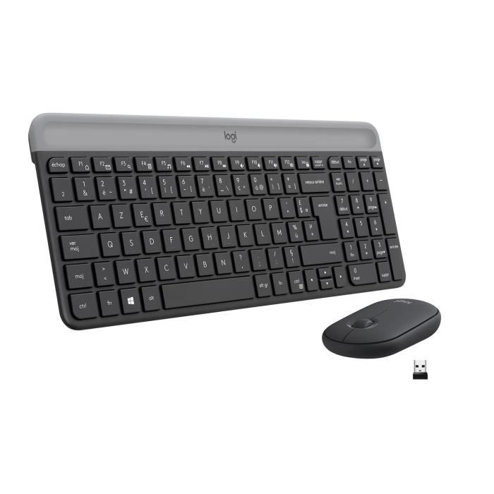 Combo clavier et souris sans-fil Logitech