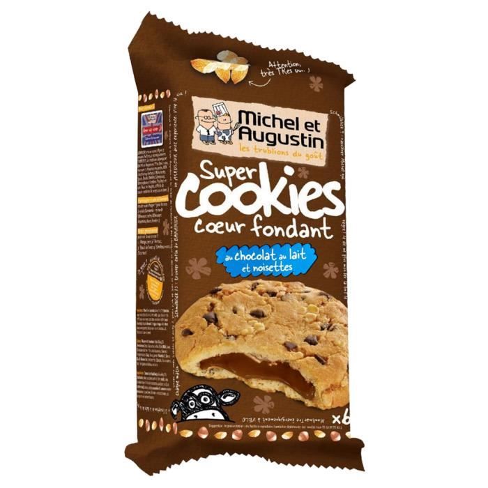 Michel Et Augustin Michel Et Augustin Super Cookies Chocolat Au Lait Noisettes Lot De 3 Cdiscount Au Quotidien