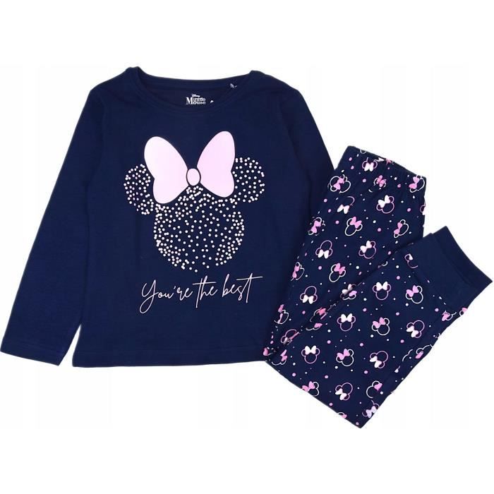 Disney Pyjama Monstre et Compagnie Enfant - Ensemble de Pyjama Enfant  Manches Longues 3-12 Ans (Bleu, 4-5 Ans) : : Mode