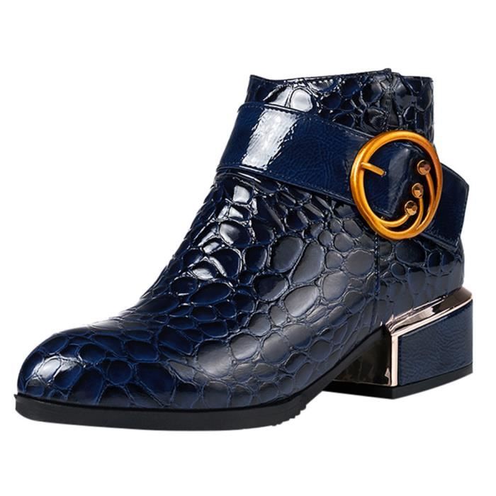 chaussure femme crocodile