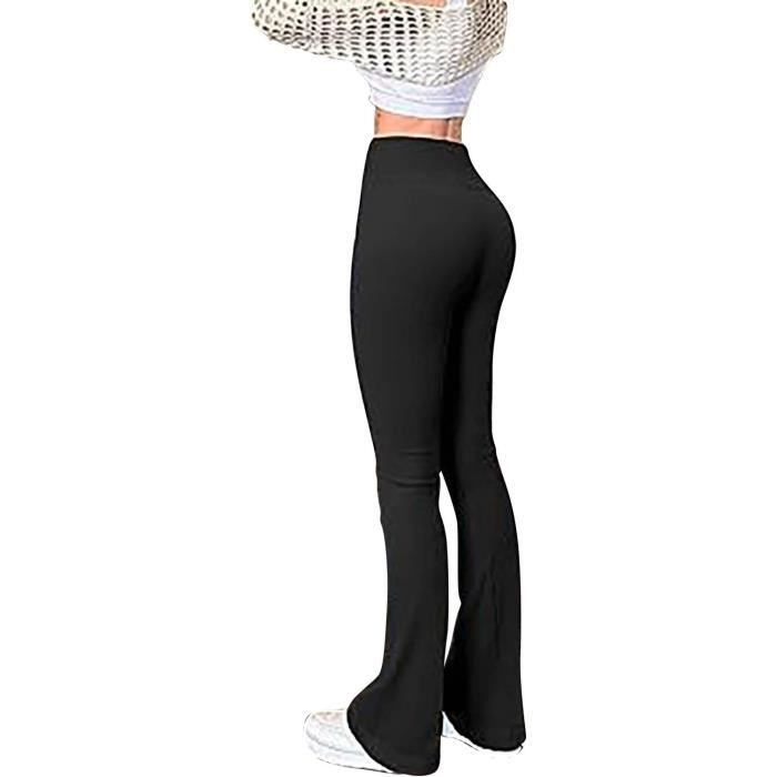 Legging De Sport Femme Noir Taille Haute - Élastique Opaque - Taille S - Neuf Avec étiquettes
