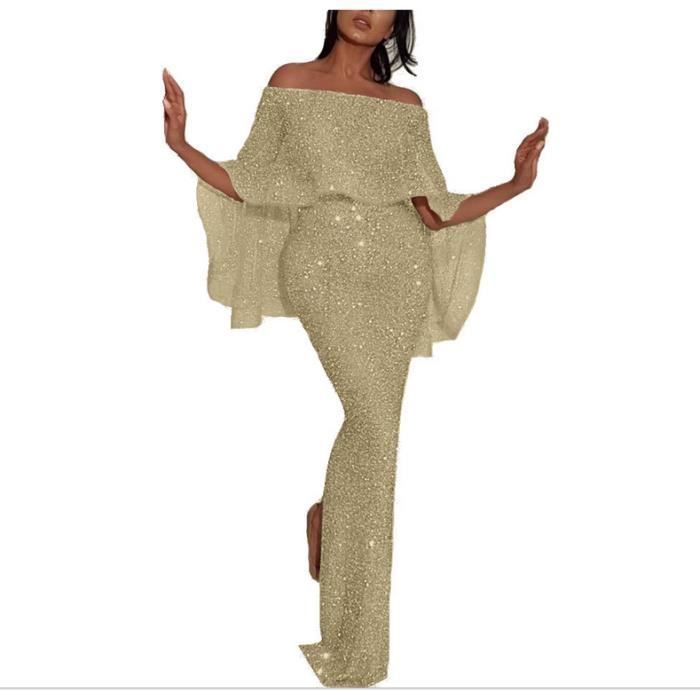 Robe femme longue soirée chic