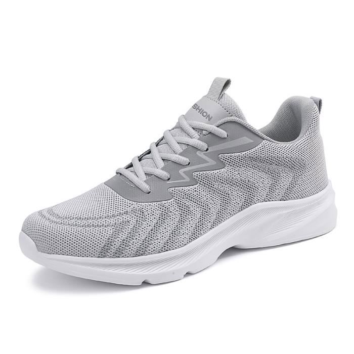 Mo Joc Chaussures De Basket-Ball Respirantes Homme - Baskets Sport Légères Et Confortables