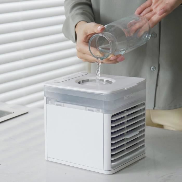 Ventilateur / Climatiseur 12V Pour Camion, Caravane, Bus - Avec écran LCD
