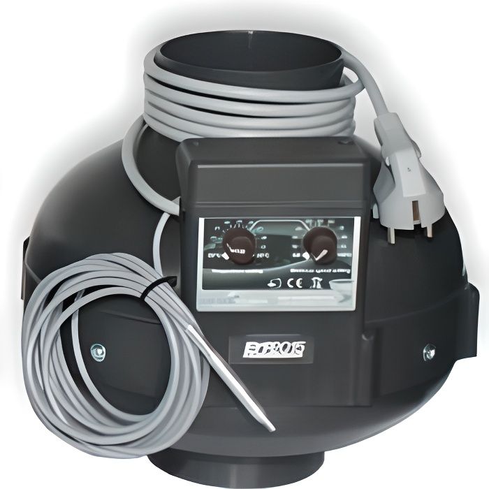 Extracteur Prima Klima - Ø160mm - 800m3/H - Thermostat/Variateur