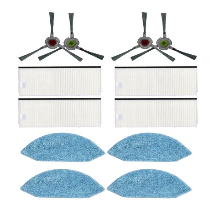 FLYING-12 Chiffons de Nettoyage pour Aspirateur Ecovacs Deebot Ozmo T8 T8 T8 AIVI T8 Max T9 T9
