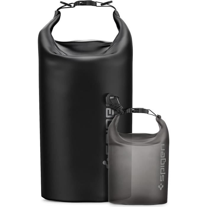 Sac-bouteille Magnétique Spigen Life LF500 - Pour Bouteilles 20-40 Oz, Avec Poche Téléphone, Bandoulière, Noir