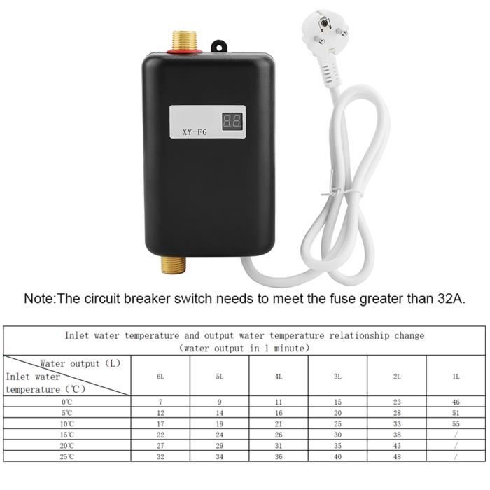 Chauffe-Eau De Voiture, 12V Mini Chauffe-eau d'immersion Portable Pour Voiture électrique, Idéal Chauffe-Eau De Voiture, 12V Mini Chauffe-eau d'immersion Portable Pour Voiture électrique, Idéal