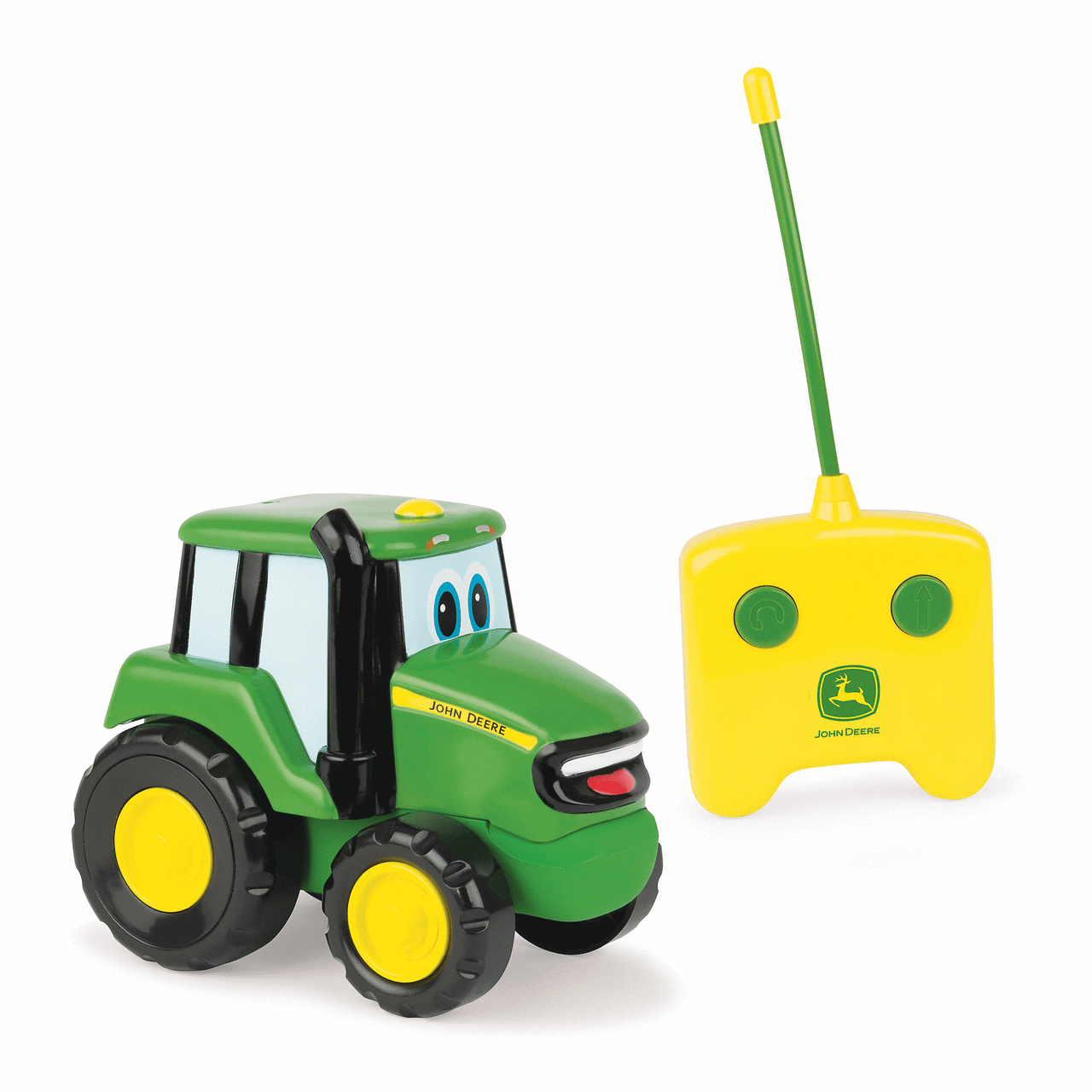 Tracteur Radiocommandé - TOMY - Johnny de Britains - Jaune - Pour Enfant de 18 Mois et Plus