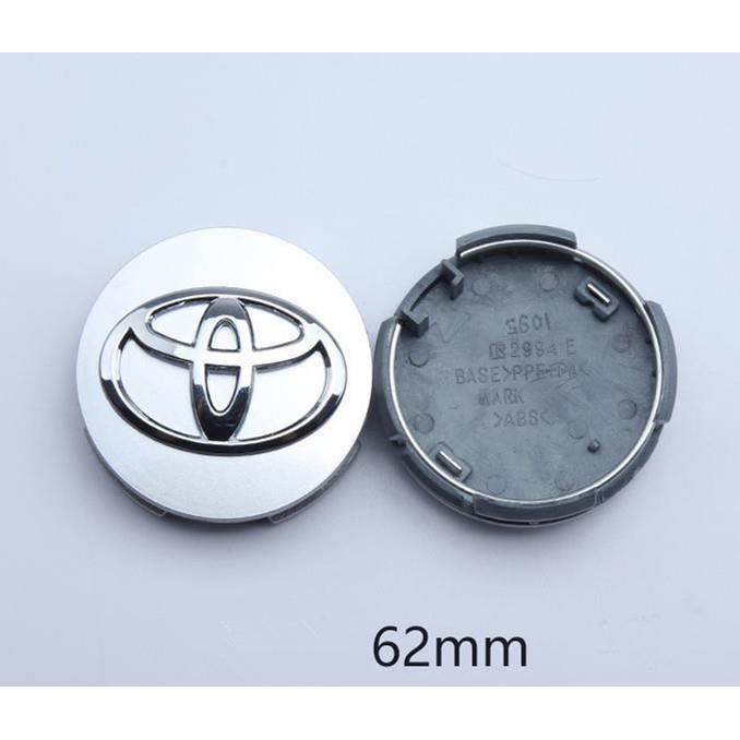 Centre Roue 4×OD57mm Toyota Cache Moyeux Pour Badge Logo - Cdiscount Auto