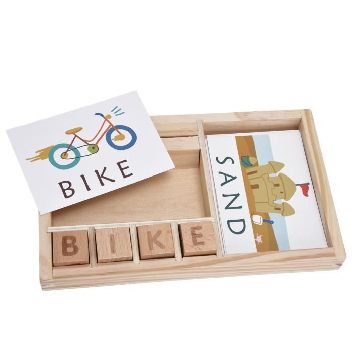 LilliBoh Word Detectives - Jeu Éducatif Lecture Et Orthographe Pour Enfants 3-5 Ans - 2 Jeux En 1