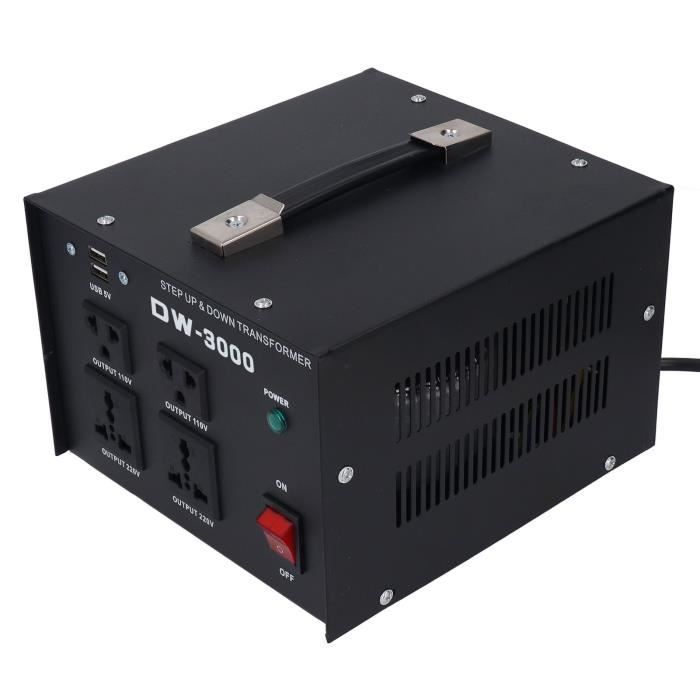 Convertisseur de Tension 220v, Travel Electronic International Voltage Converter vers 110v