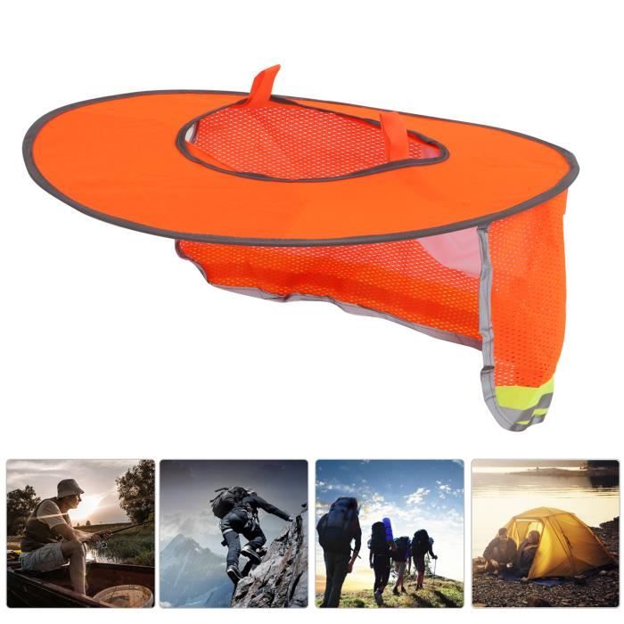 Pare-soleil pour casque de sécurité – Pare-soleil en maille réfléchissante pour le cou, respirant, protection du cou, protection solaire pour le travail d'été, la toiture, l'agriculture Pare-soleil pour casque de sécurité – Pare-soleil en maille réfléchissante pour le cou, respirant, protection du cou, protection solaire pour le travail d'été, la toiture, l'agriculture