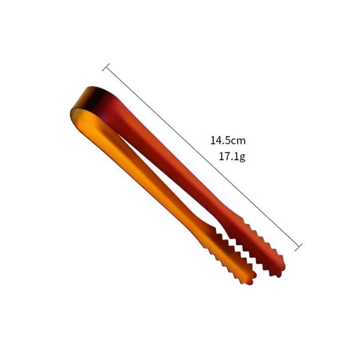 Pinces à Glaçons - Lot De 3 - Acier Inoxydable - Pour Sucre, Bonbons, Aliments