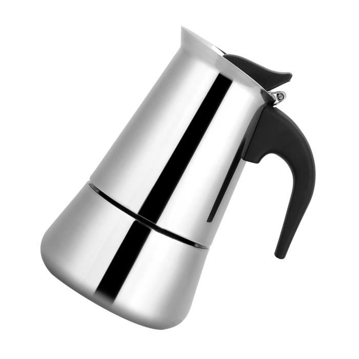 Cafetière Mil-Tec Inox Avec Percolateur 9 Tasses – Camping, Anti-goutte (14680400)