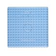 HAMA Plaque transparente carrée pour perles Maxi-1