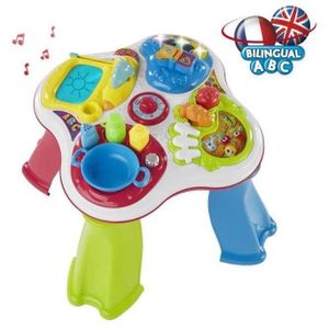 TABLE JOUET D'ACTIVITÉ CHICCO Table Hobbies Bilingue - Table d'activités 