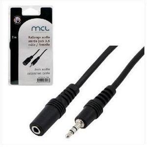 Rallonge Câble Audio Jack 3,5mm M/F 15m (Noir) pour professionnel