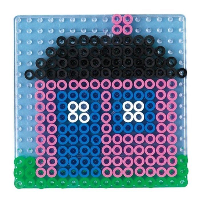Hama - Plaques pour perles à repasser - Hama Midi : Chiffres et lettres