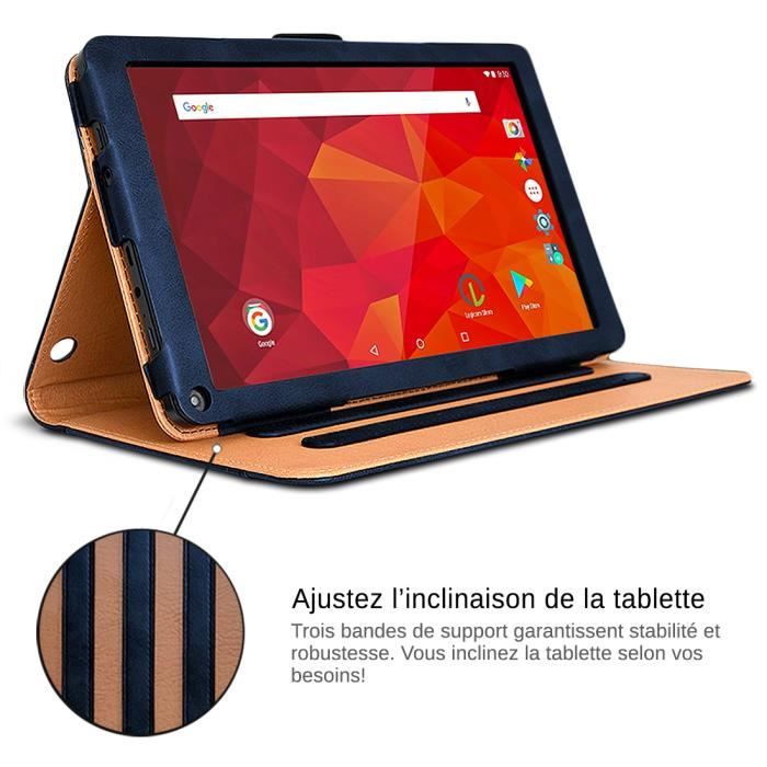 Étui-support Karylax KJ23 Pour Tablette Logicom La Tab 128 - Neuf - Protection Intégrale
