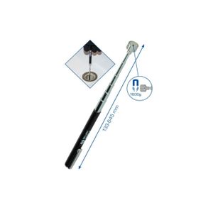 Lot De 3 Outils De Ramassage Aimant Télescopiques - Pour Récupérer Vis, Écrous - Neuf Sous Emballage