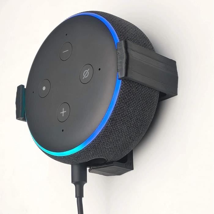 Echo Dot 3 me g n ration Support Mural 3 Pieds Gris 140