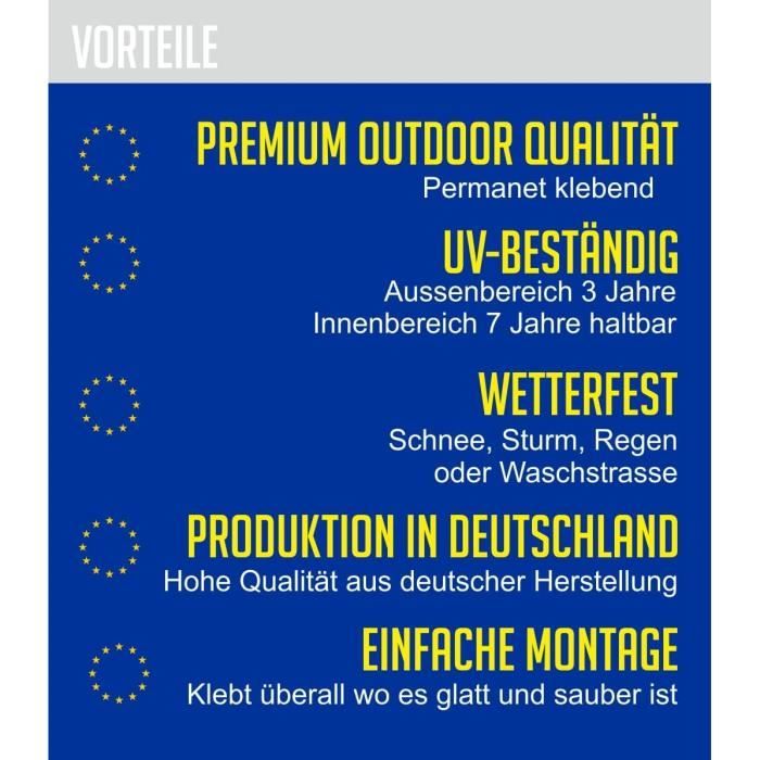 Sh-2 Lot De 3 Autocollants Pour Carte, Acuité Visuelle – Pour Voiture ...