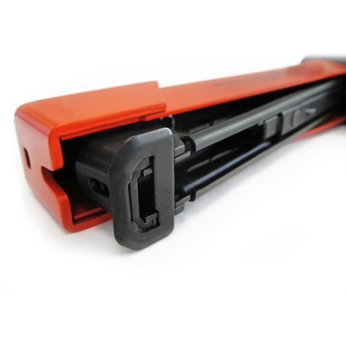 Marteau Agrafeur Tacwise 1793 ECO A11 - Professionnel, Métallique - Utilise Agrafes Type 140 (6-10mm) - Livré Avec 500 Agrafes 8mm - Poids 0.9 Kg